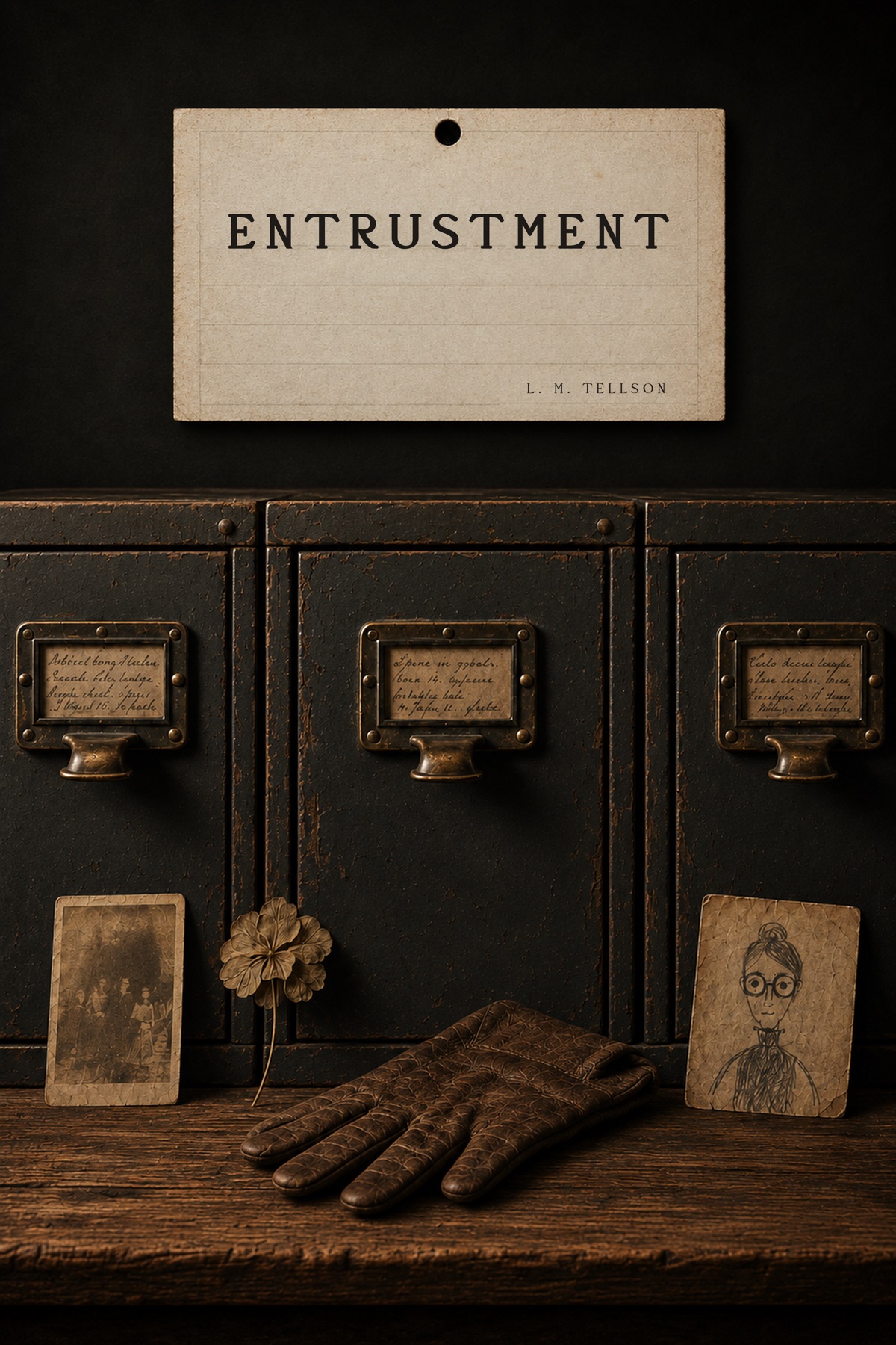 Entrustment, a novel by L. M. Tellson — front cover